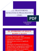 Láminas Ponencia Sobre Trastorno Semántico Pragmático (TSP), Por Elvira Mendoza