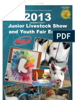 2013 Livestock Entries Tab