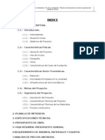 MEMO DESCRIPTIVA Complejo Deportivo Insculas