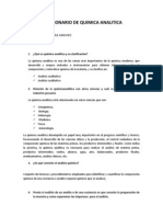 Qué Es Química Analítica y Su Clasificación