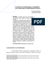 Adolescente Autor de Ato Infracional e As Medidas