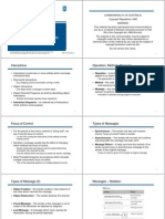 Modelling Software Internals: Object Interactions: Interactions Operation, Method, Message