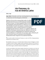 Revolucion Francesa y La Influencia en America Latina