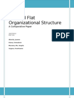 Tall and Flat Organizational Structure Finale