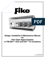 Design Installation Maintenance Manual FM200 Fike