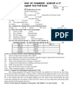 English 10th Full Book Test