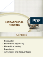 Hierarchical Routing