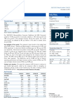 GSK Consumer: Performance Highlights