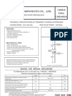 DC Components Co., LTD.: 1.5KE6.8 Thru 1.5KE440CA