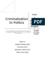 Criminalization in Politics (PDF)