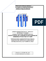 Disposiciones Inces