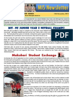 Newsletter 15.11.12