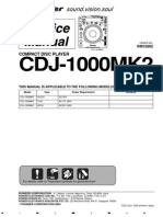 CDJ 1000 Service Manual