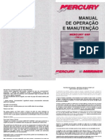 Manual de Proprietario Do Motor de Popa Mercury 8HP A