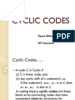 Cyclic Codes