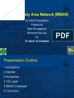 Wireless Body Area Network (WBAN)