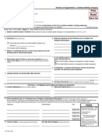 LLC Registration Form For Oregon