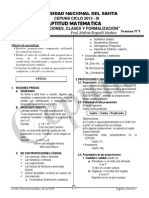 1° Practica Aptitud Matematica - Ing Melvin Reynalt