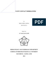 Case Report Dermatitis Contact