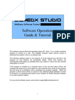 Biomedx Studio Software Guide