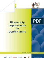 Biosecurity Requirements For Poultry Farms