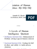 IQ .. EQ .. SQ (Manifestation of Human Potentialities)