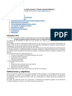 Ergonomia Aplicaciones Sistema Hombre Maquina