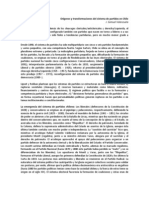 Orígenes y Transformaciones Del Sistema de Partidos en Chile - Valenzuela J. S.