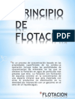 Principios de Flotacion