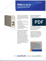 MVAJ Relay Manual Areva