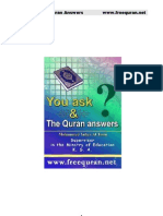 You Ask & The Quran Answers