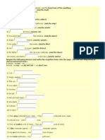 Negate The Following Phrases and Write The Negative Forms Into The Gaps. You Can Use Long Forms or Short/contracted Forms