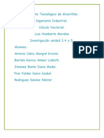 Calculo Vectorial Unidad 3,4 y 5.