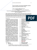 Soret Effects Due To Natural Convection Between Heated Inclined Plates With Magnetic Field