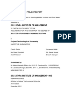 Comprehensive Project Report: Master of Business Administration