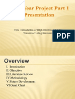 Simulation of HEMT Slide