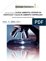 Calidad Ambiental Al Interior en Hospitales y Salas de Ambiente Controlado