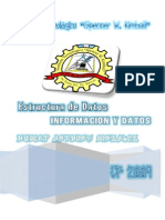 Trabajo de Estructura de Datos