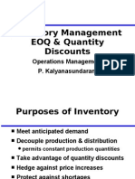 MBA IInd SEM POM Chapter 09 Inventorysimplified-Independent Demand Inventory Systems