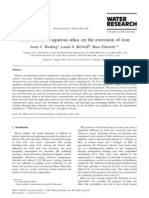 Effect of Silica in Iron Corrosion