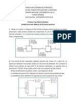 Ejercicios Balance de Materia Sin Reaccion Química