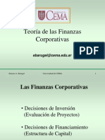 Teoria de Las Finanzas Corporativas