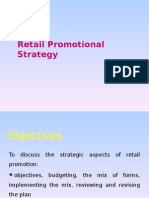 Retail Promotional Strategy