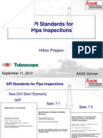 API Standards For Pipe Inspections