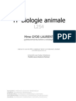 TP Biologie Animale - Partie Du Cours