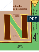 Necesidades Educativas Especiales (Ed. 2005-2006)