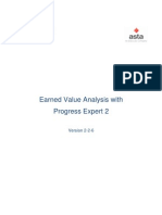 Earned Value Analysis With Progress Expert 2: Asta Development