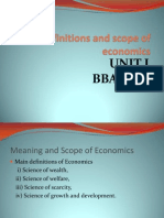 Indian Economy Lecture PPT Unit I