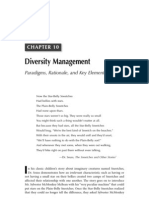 Diversity Management: Paradigms, Rationale, and Key Elements