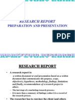 MArket Research Presentation